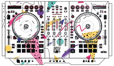 Numark NS 7 II Skin Mizucat White